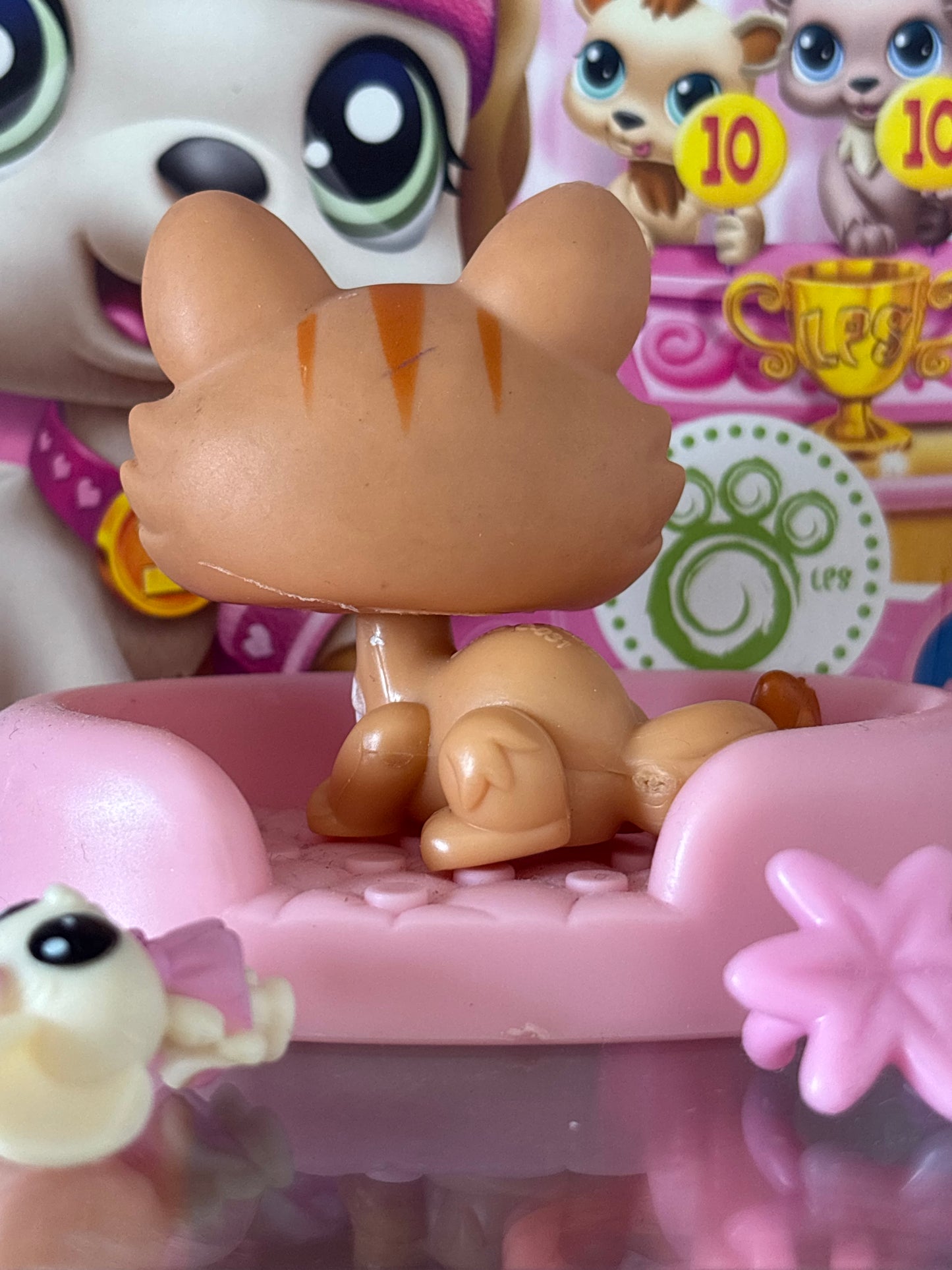 LPS Crouching Cat #349