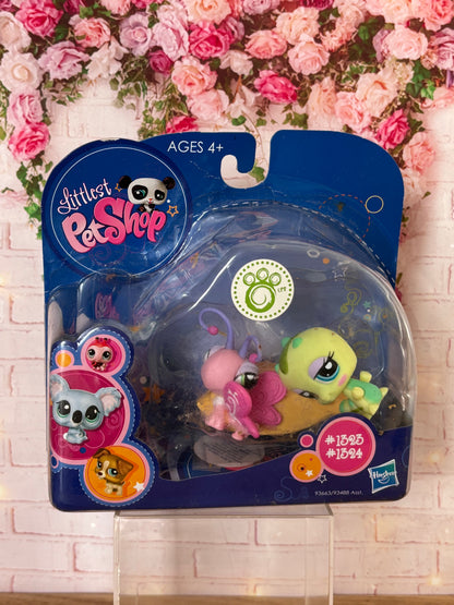 LPS Butterfly & Caterpillar #1323 #1324 NIB