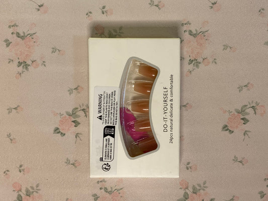 Japanese False Red Nails