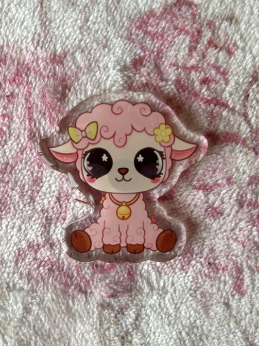 LPS Lamb Mascot Fridge Magnet