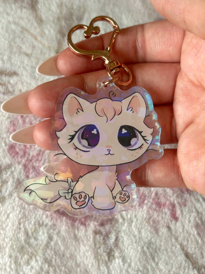 LPS Bon Bon Cat Keychain