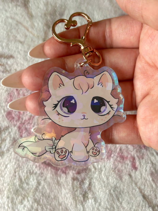 LPS Bon Bon Cat Keychain