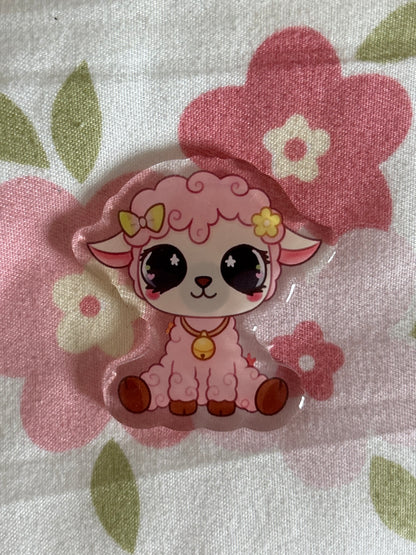 LPS Lamb Mascot Fridge Magnet