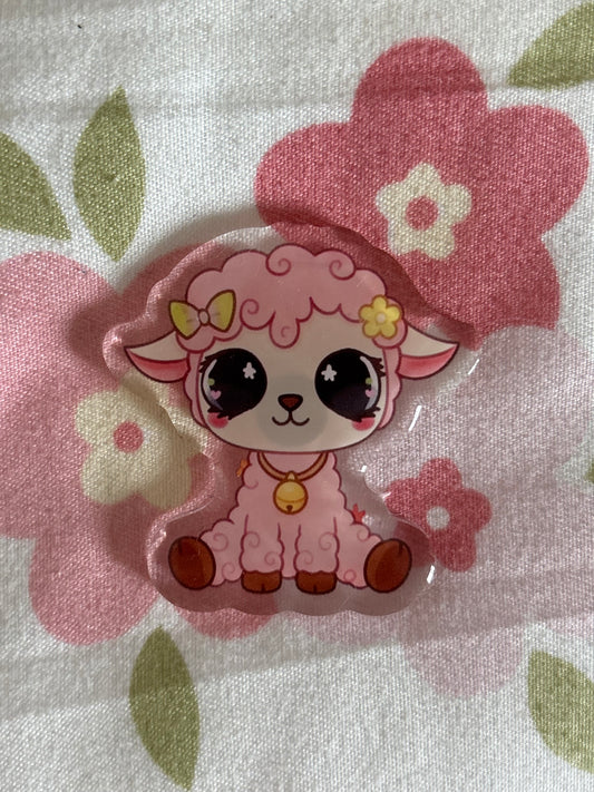 LPS Lamb Mascot Fridge Magnet