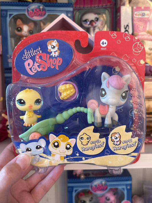 LPS Walmart Exclusive Horse and Chick NIB