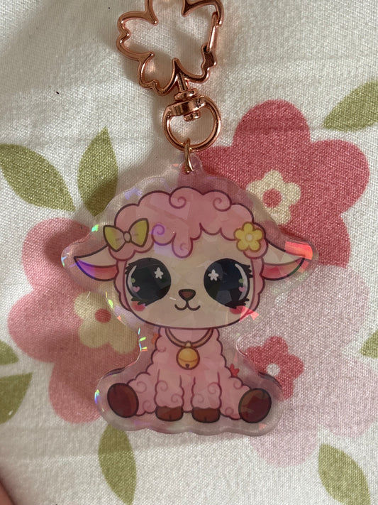 LPS Lamb Mascot Keychain