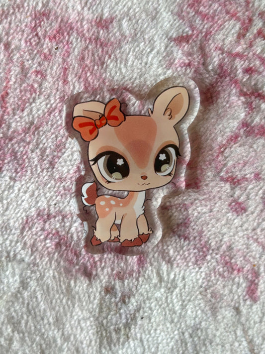 LPS Deer Fridge Magnet