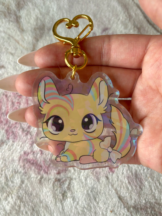 LPS Chinchilla Keychain
