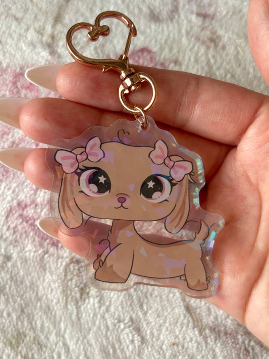 LPS Dachshund Keychain