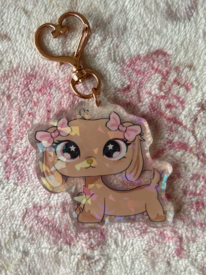 LPS Dachshund Keychain