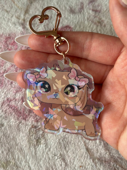 LPS Dachshund Keychain