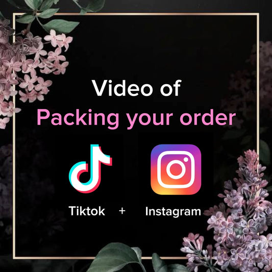 Video of packing your order 🎥🩷