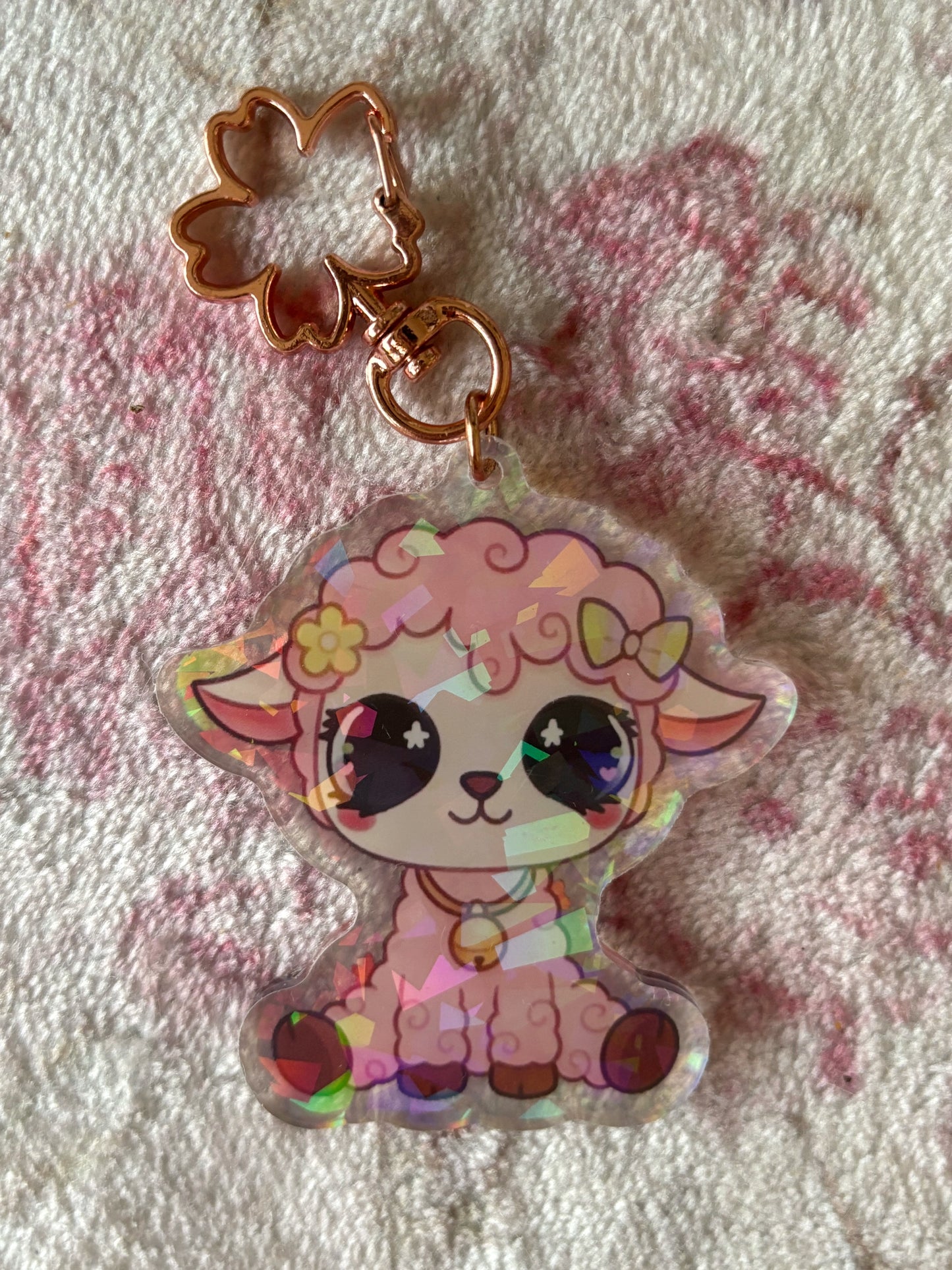 LPS Lamb Mascot Keychain